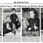 Auszug aus der Pressenachricht: Der Tagesspiege, So 23.3.1952
